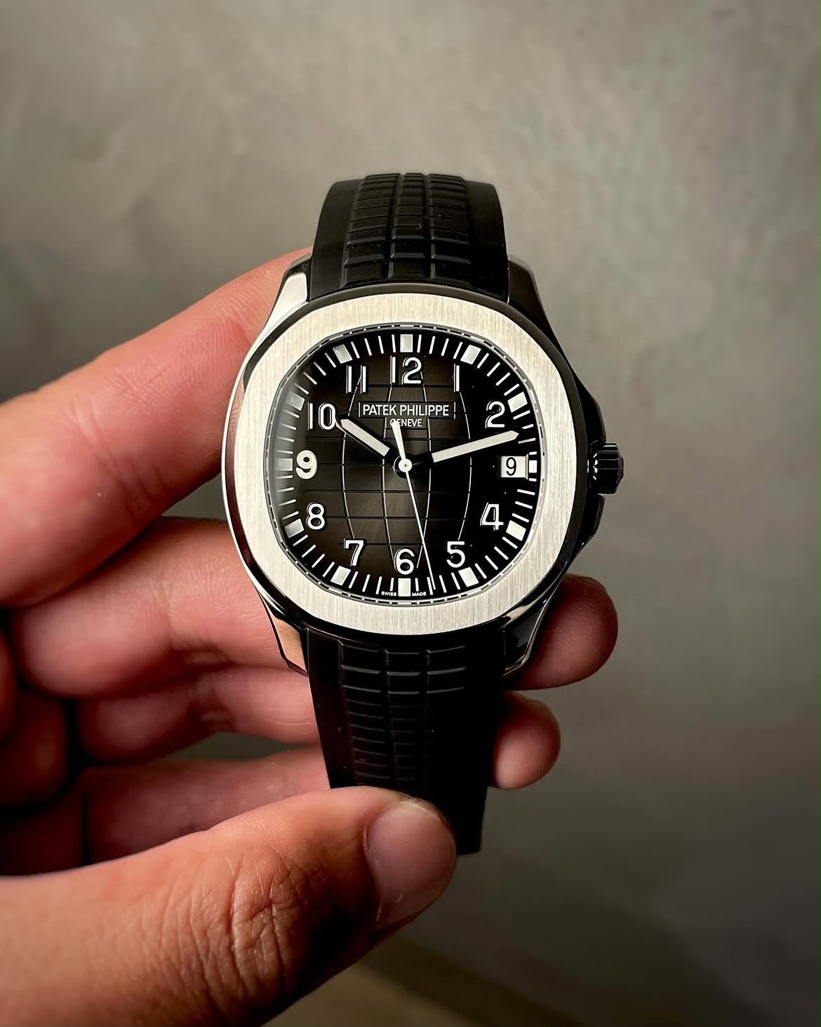 PATEK PHILIPPE 5167 Aquanaut Steel , Black Dial , Steel Bezel , 40mm