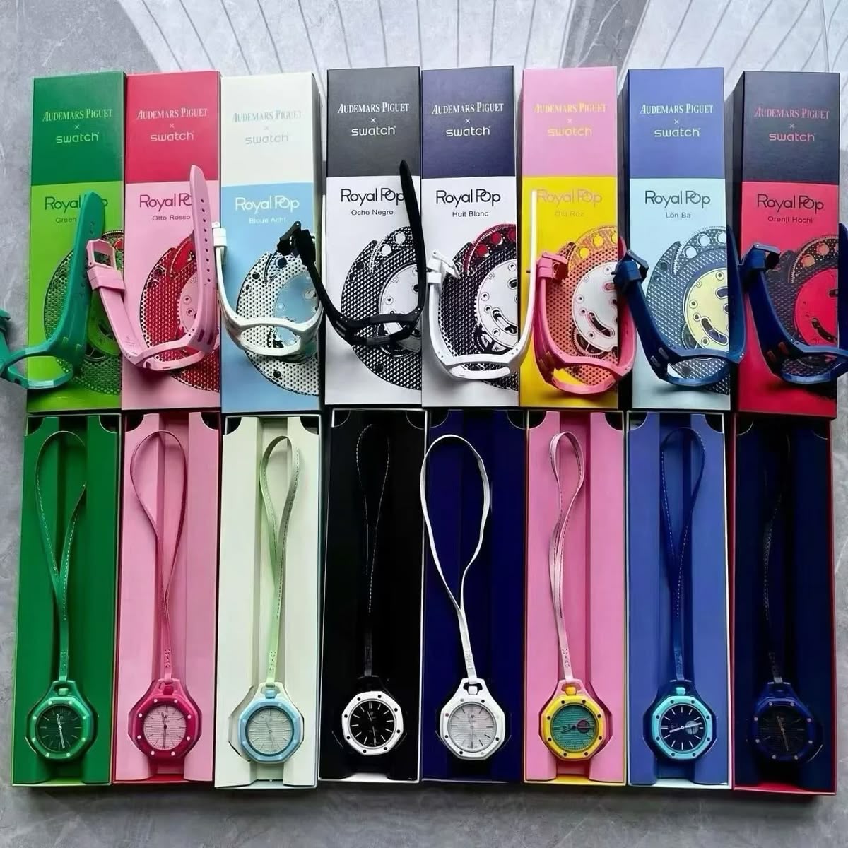 AUDEMARS PIGUET X SWATCH ROYAL POP 3