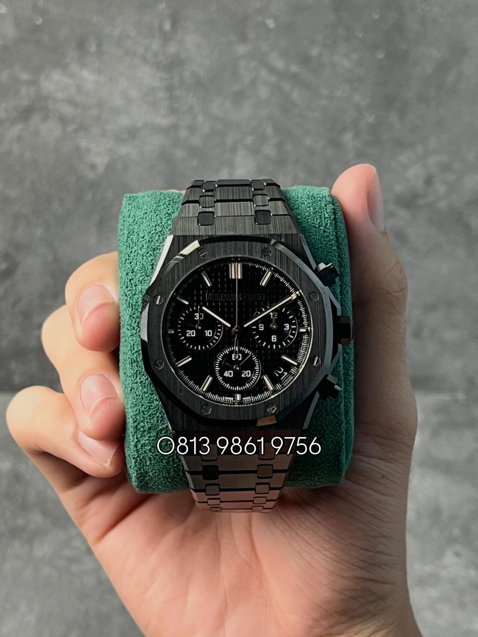 Royal Oak Chronograph Ceramic , Black Dial , Ceramic Bezel , 41mm