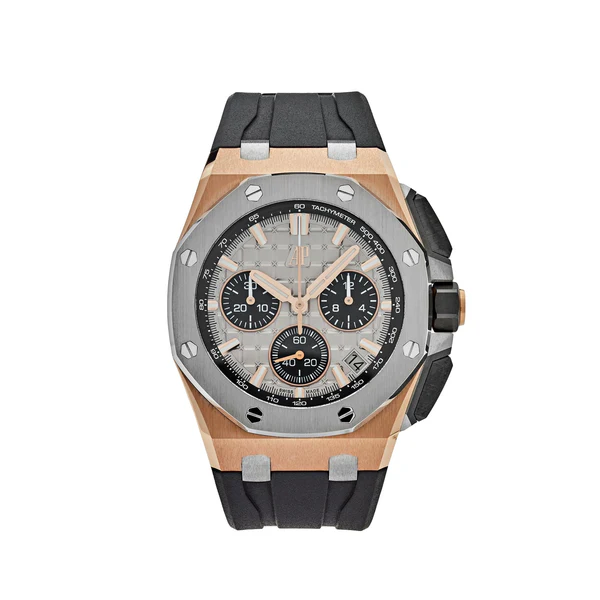 Royal Oak Chronograph , Grey Dial , Ceramic Bezel , 43mm