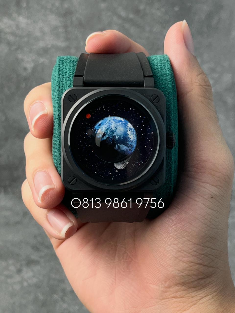BR03 ASTRO CERAMIC , Black Dial , Ceramic Bezel , 41mm