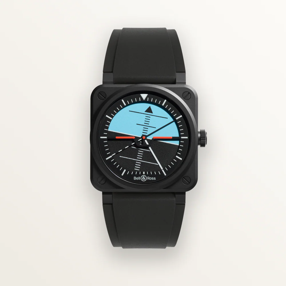 BR03 HORIZON , Blue Dial , Ceramic Bezel , 42mm
