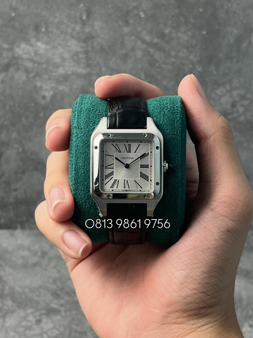 Santos Dumont Steel , White Dial , Steel Bezel , 33.9mm