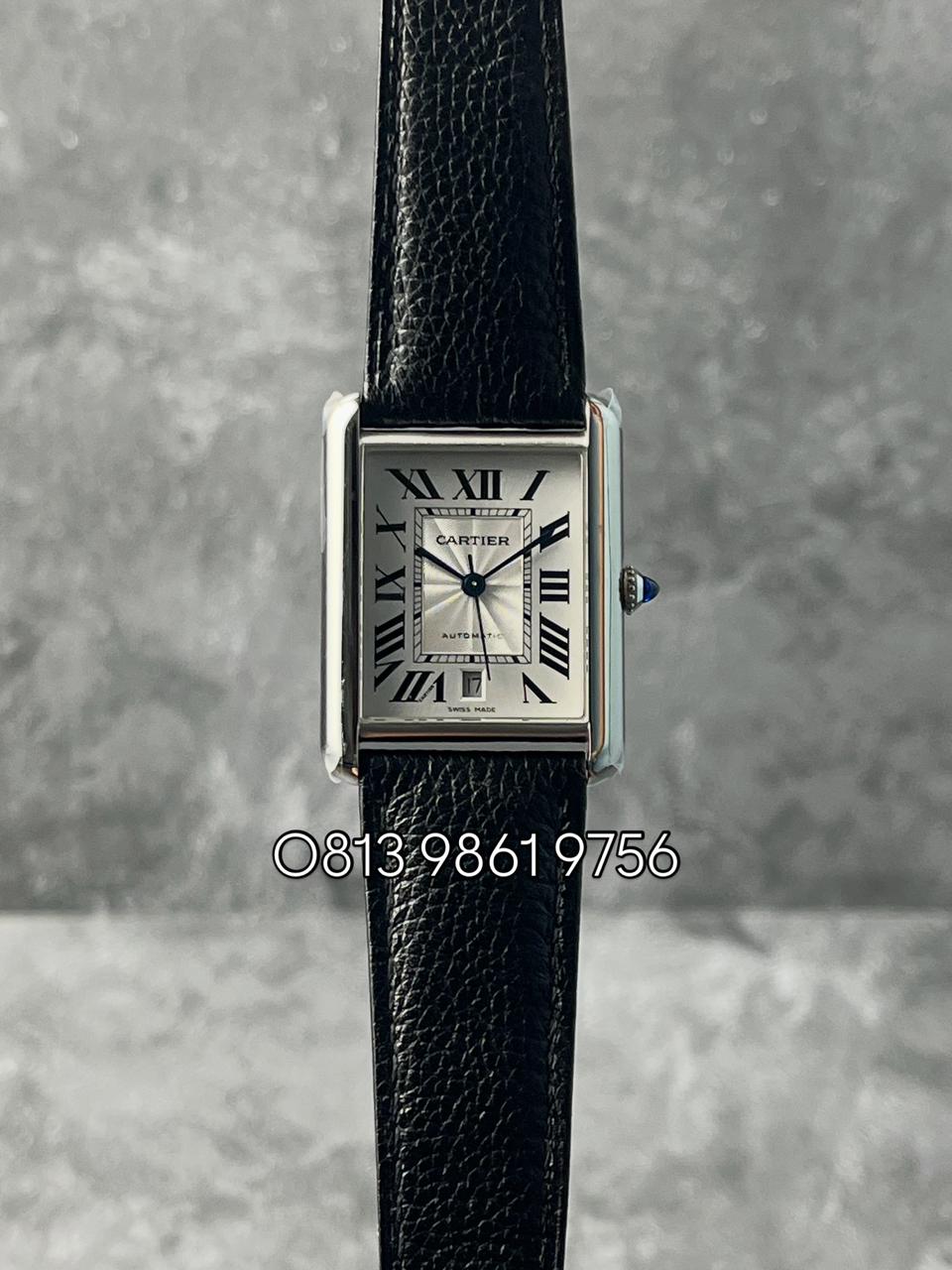 Tank Must Extra Large , White Dial , Steel Bezel , 31mm