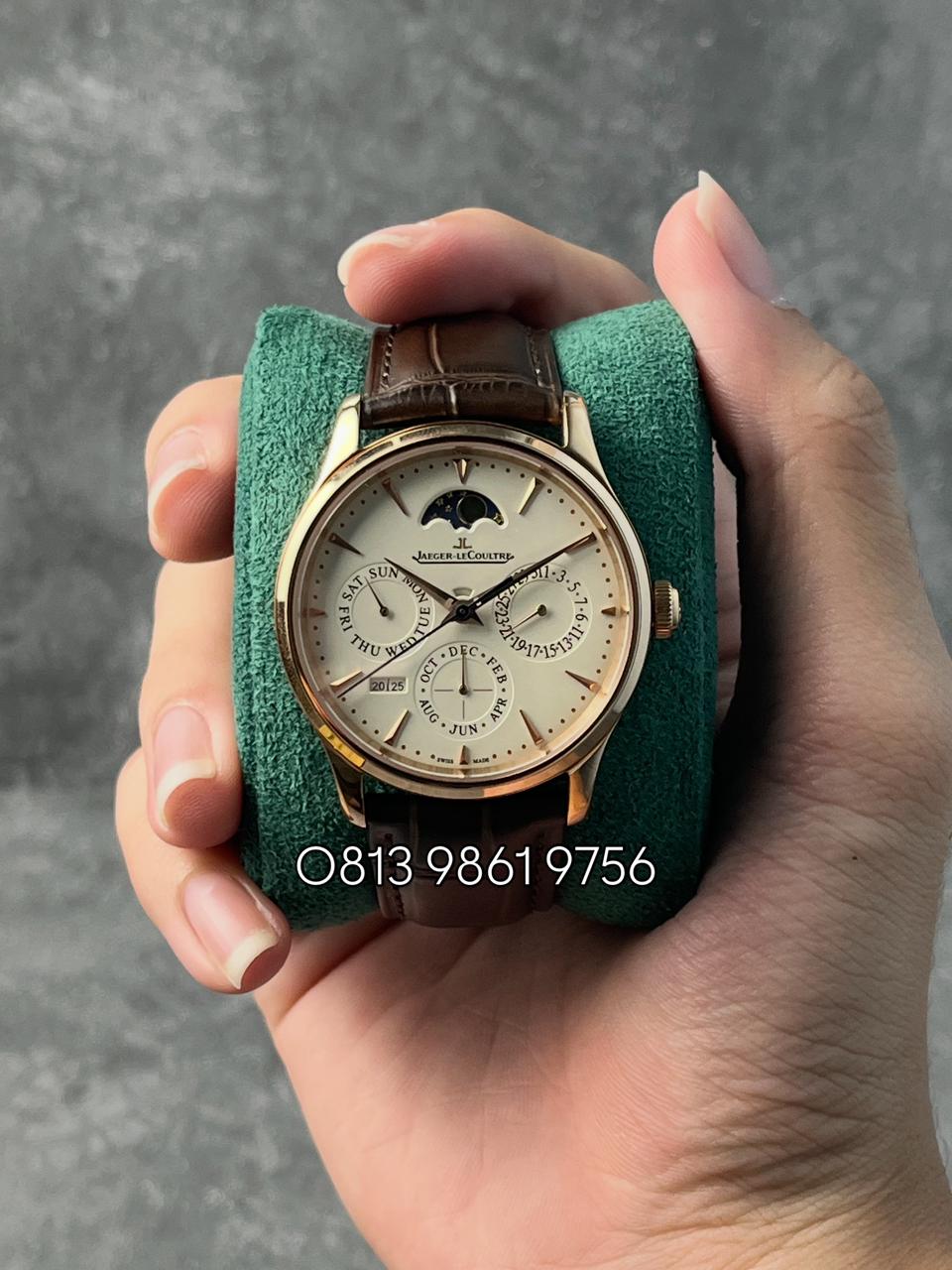 Master Ultra Thin Perpetual , White Dial , Smooth Bezel , 39mm