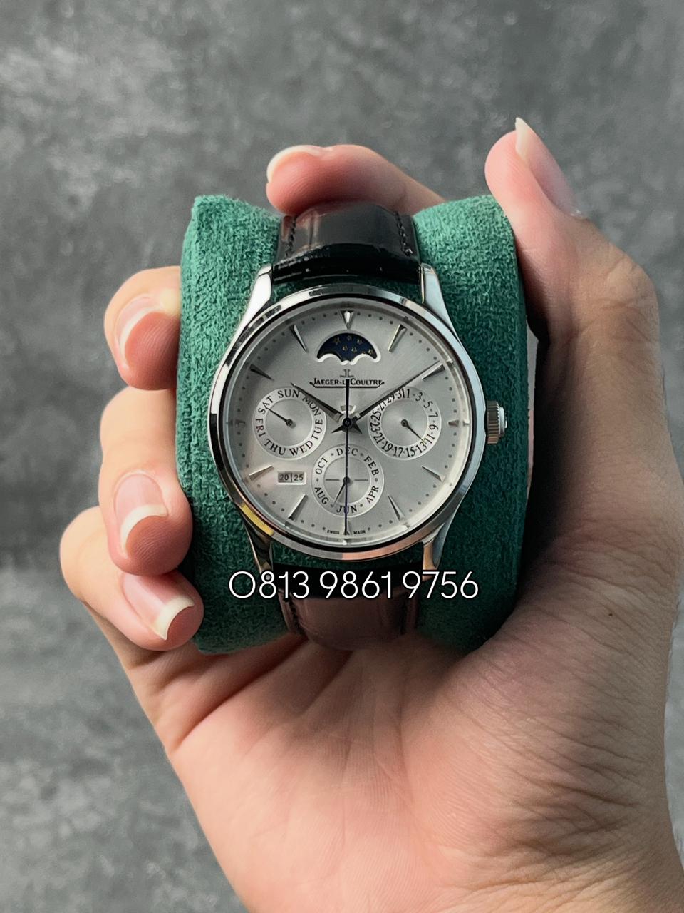 Master Ultra Thin Perpetual , Silver Dial , Smooth Bezel , 39mm