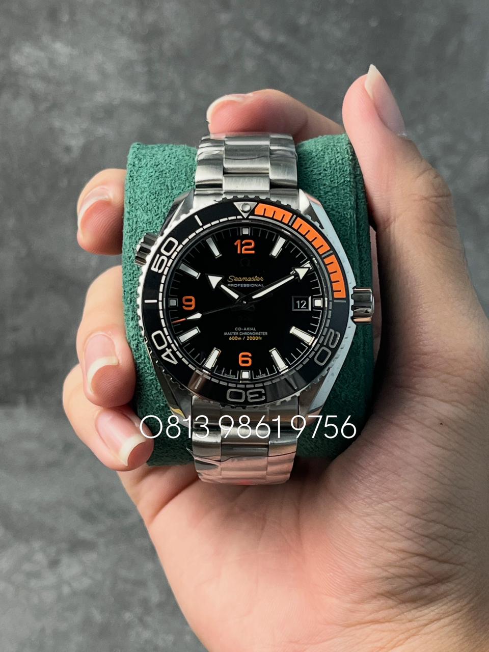 Seamaster Planet Ocean Steel , Black Dial , Ceramic Bezel , 43.5mm