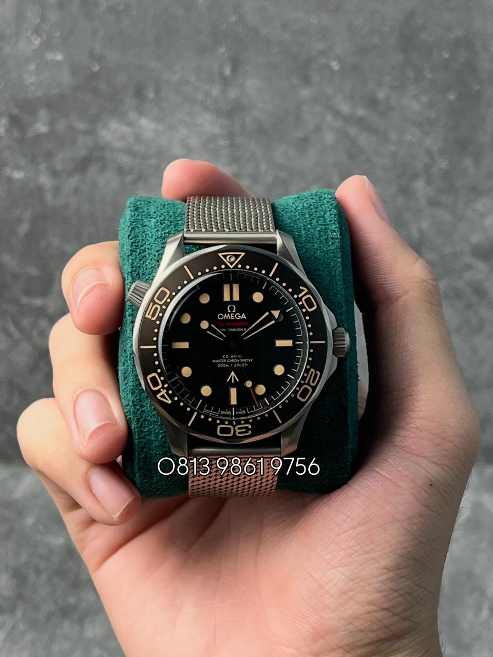 Seamaster NTTD , Black Dial , Titanium Bezel , 42mm