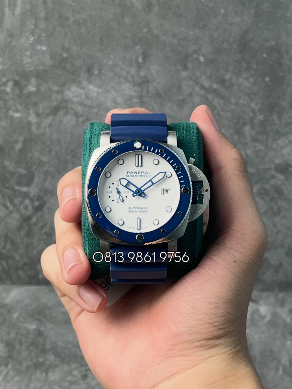 Submersible Steel , White Dial , Ceramic Bezel , 44mm