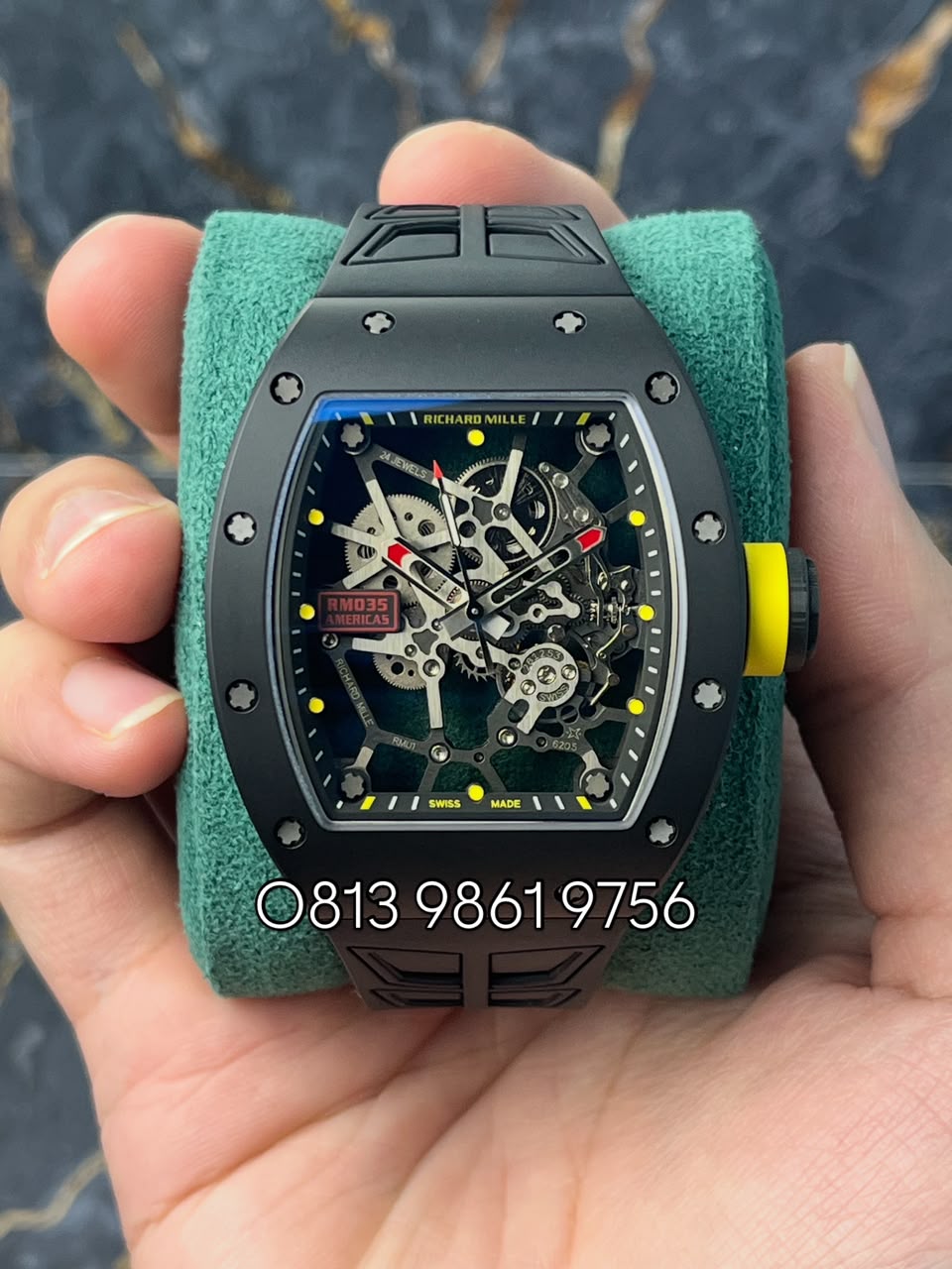 RICHARD MILLE RM35 RM35 Americas , Skeleton Dial , Ceramic Bezel , 41.5mm