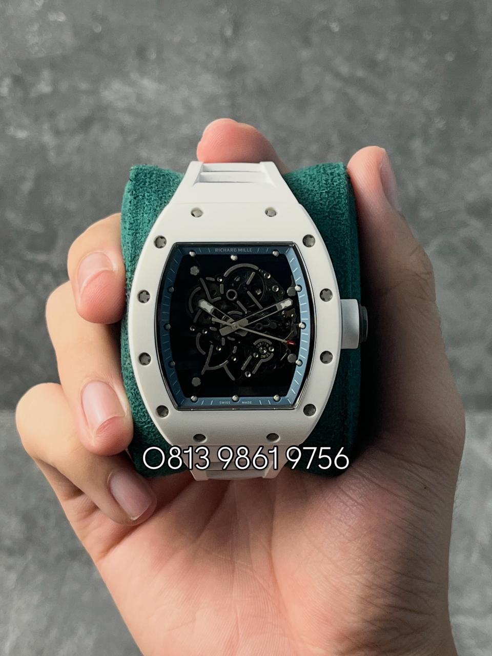 RM55 BUBBA WATSON , Skeleton Dial , Ceramic Bezel , 42,7mm