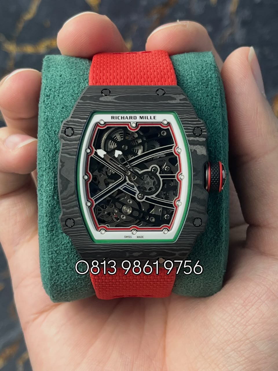 RICHARD MILLE RM67-02 RM67-02 , Skeleton Dial , Carbon Bezel , 39mm