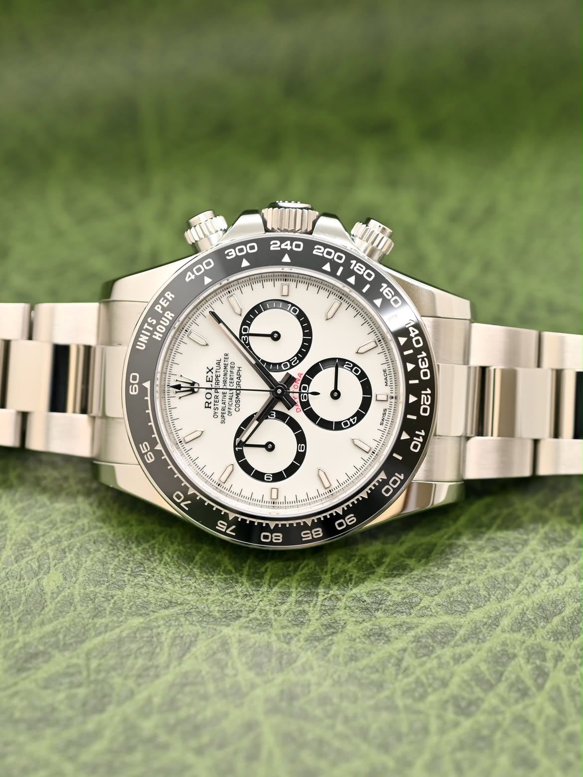 ROLEX 126500 Daytona Panda , White Dial , Ceramic Bezel , 40mm