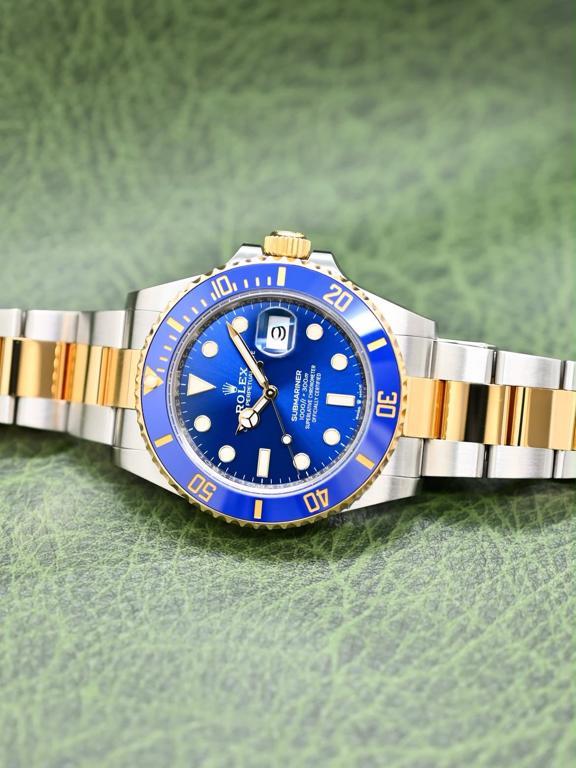 ROLEX 126613LB Submariner Steel & YG , Blue Dial , Ceramic Bezel , 41mm