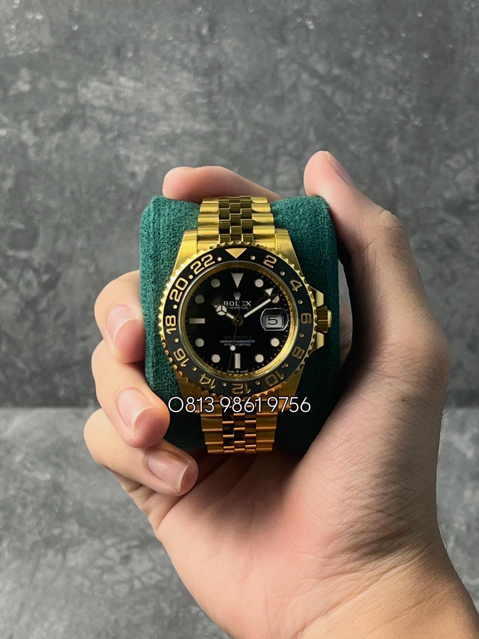 GMT Master II Steel & Yellow Gold, Black Dial , Ceramic Bezel , 40mm