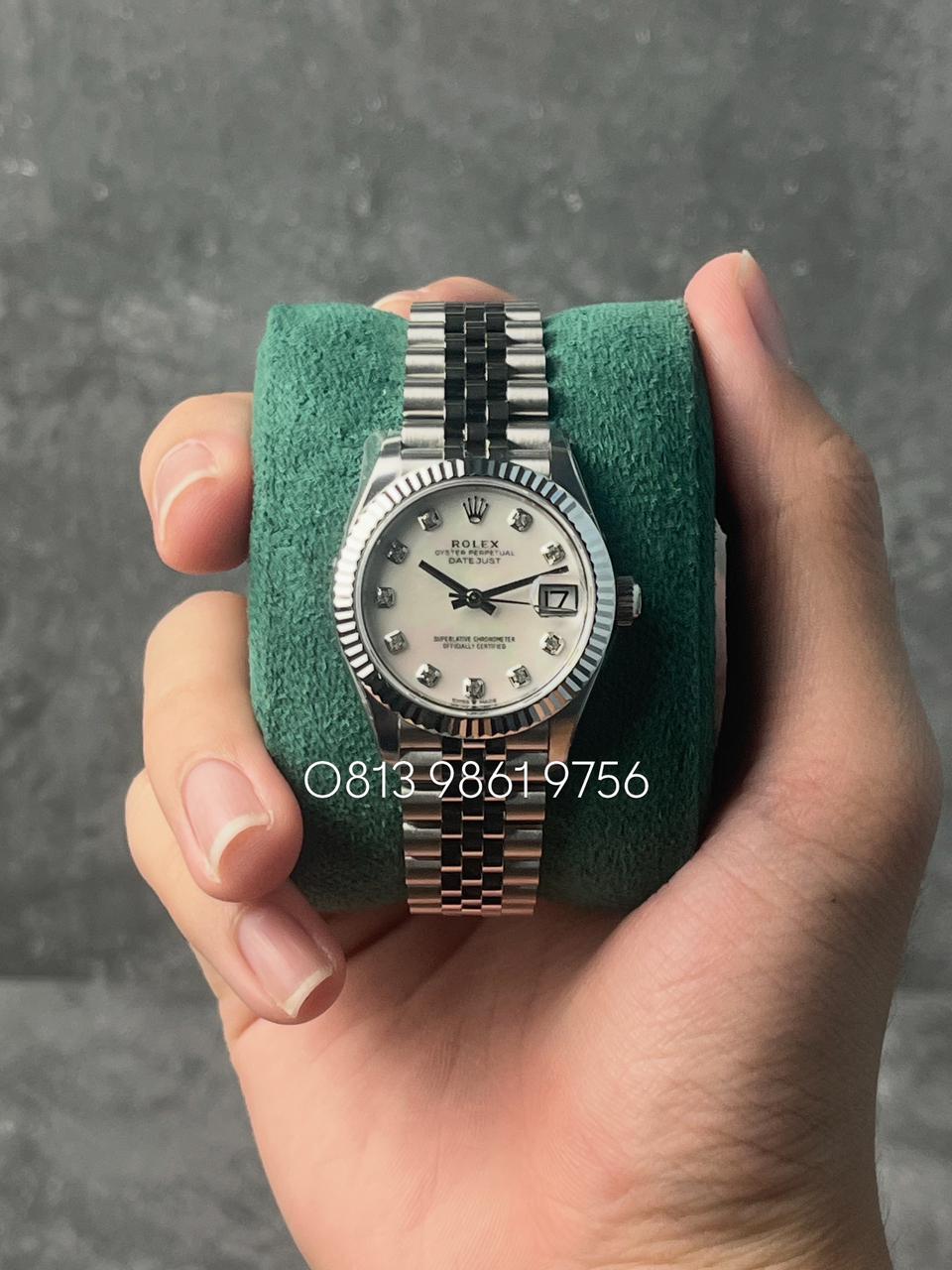 Datejust Steel , Mop Diamond Dial , Fluted Bezel , 31mm