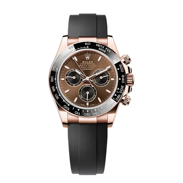 Daytona Rose Gold , Choco Dial , Ceramic Bezel , 40mm