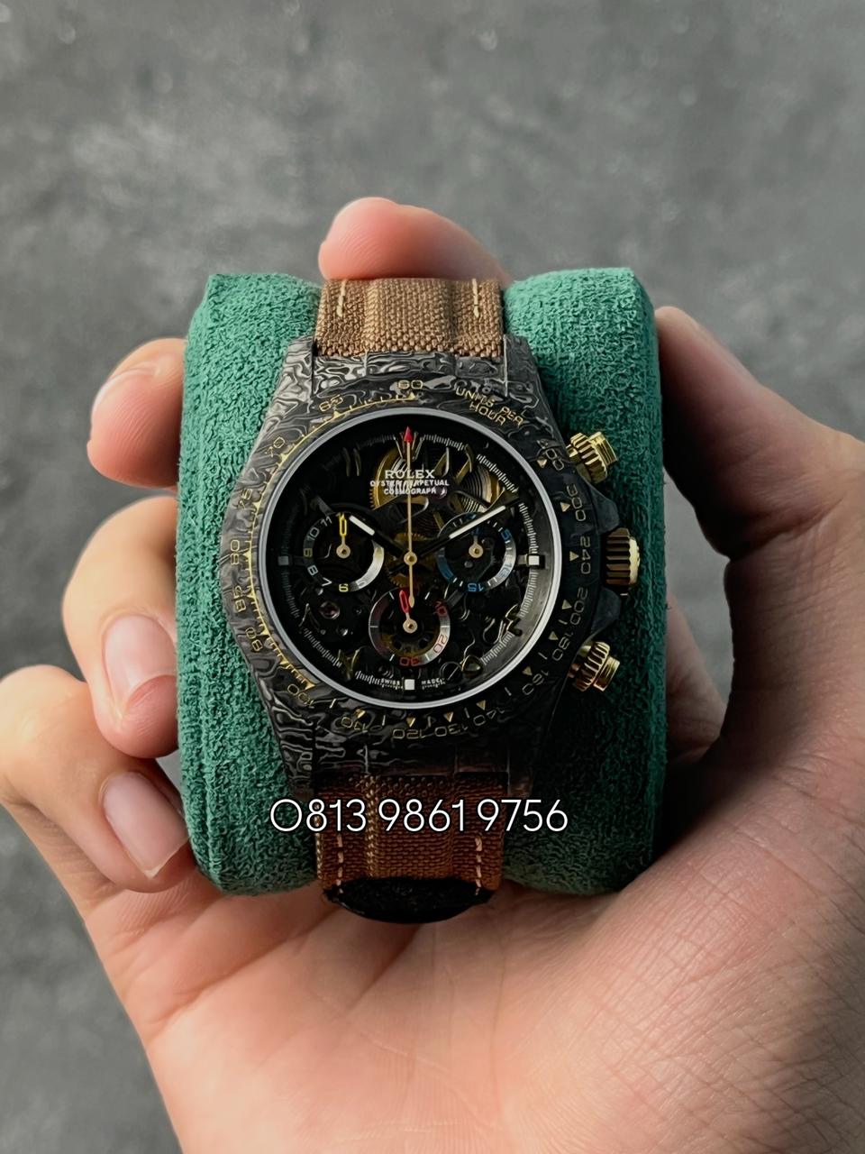 Daytona DIW , Skeleton Dial , Carbon Bezel , 40mm