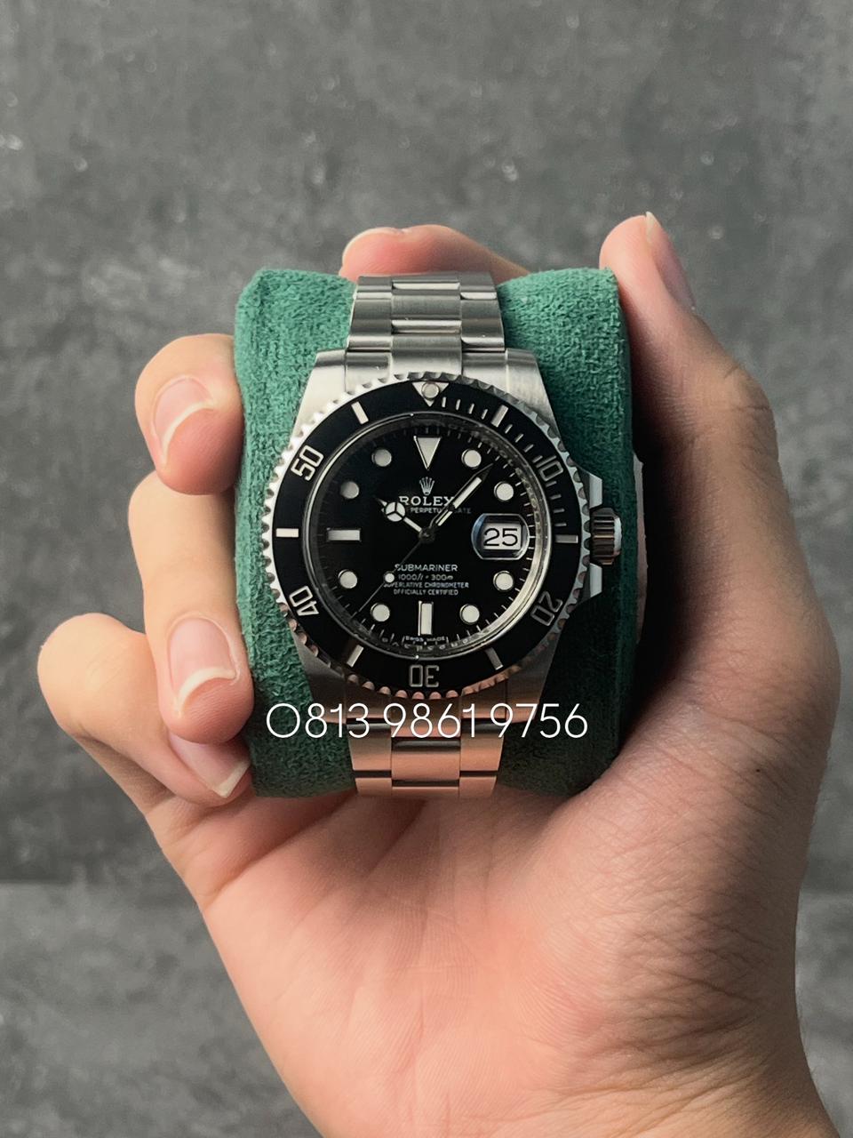 Submariner Steel , Black Dial , Ceramic Bezel , 40mm
