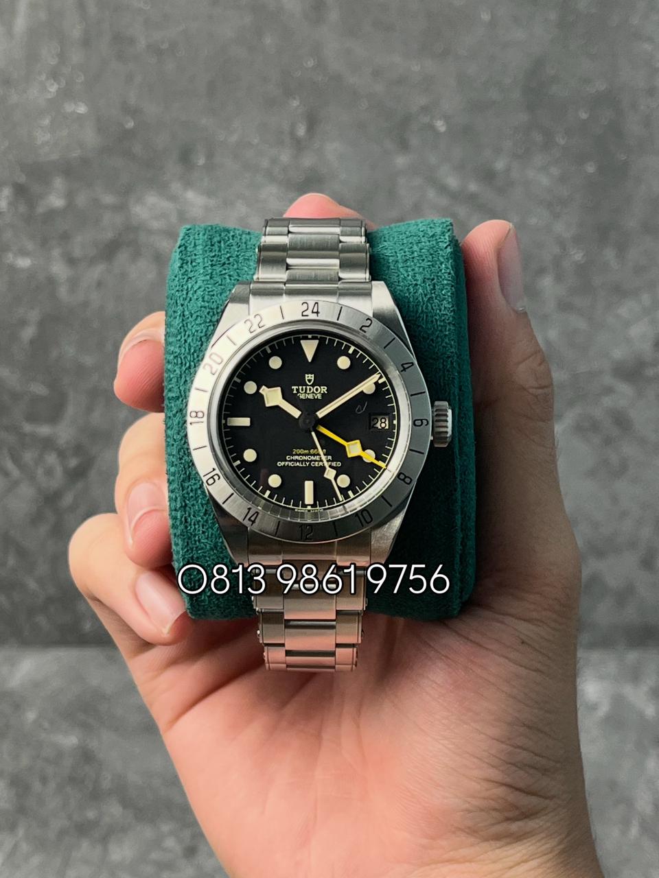 Black Bay Pro GMT , Black Dial , Steel Bezel , 39mm